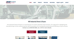 Desktop Screenshot of hixovens.com